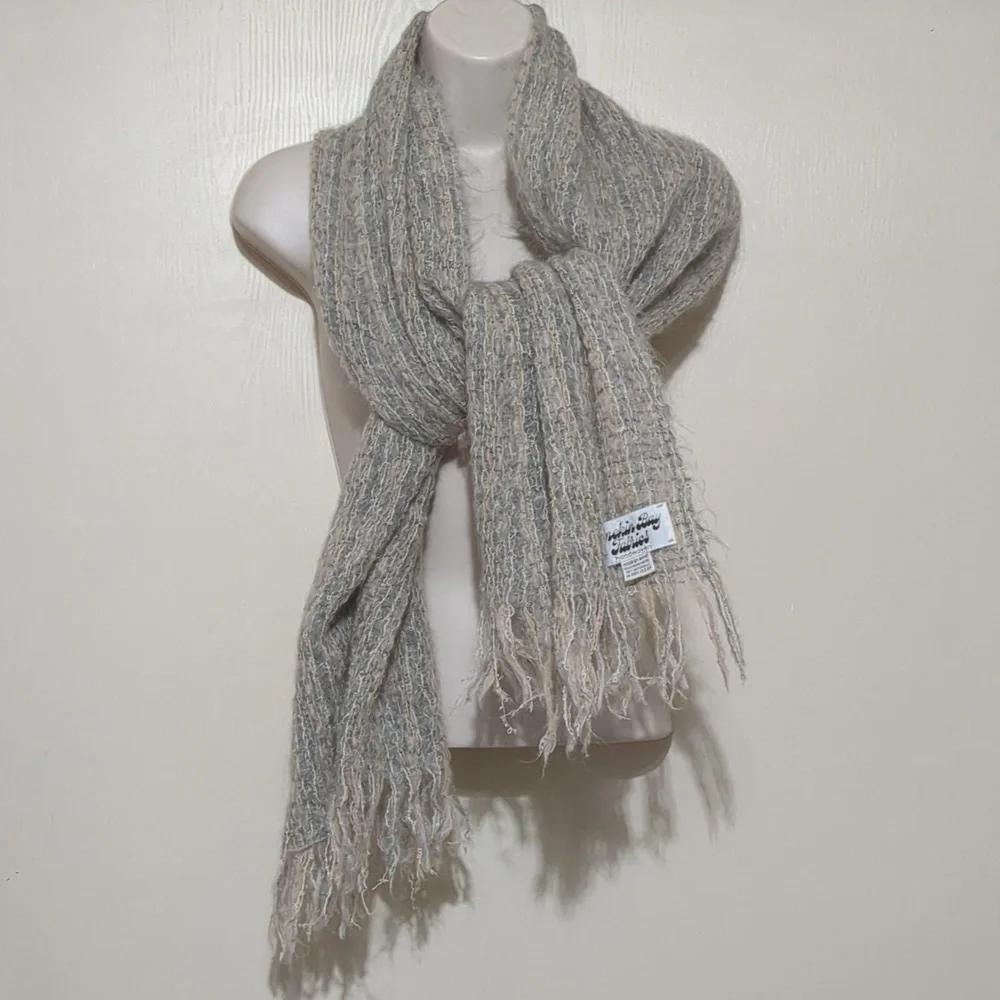 Linekin bay fabrics Handwoven shawl scarf